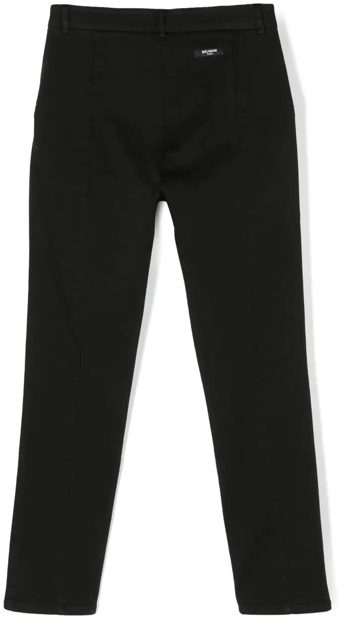 Balmain trousers black Zwart