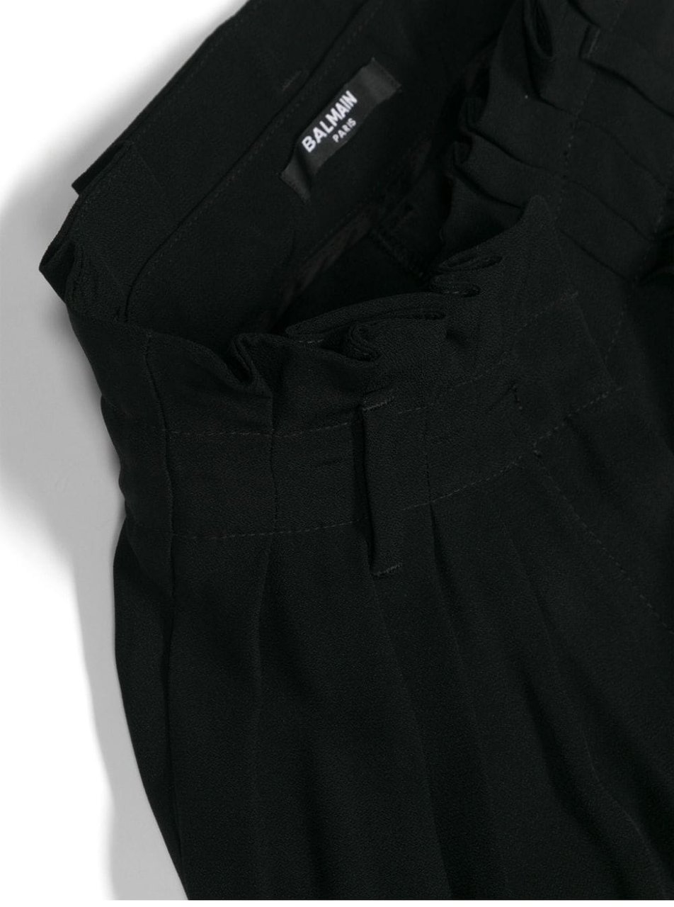 Balmain suit trousers black Zwart