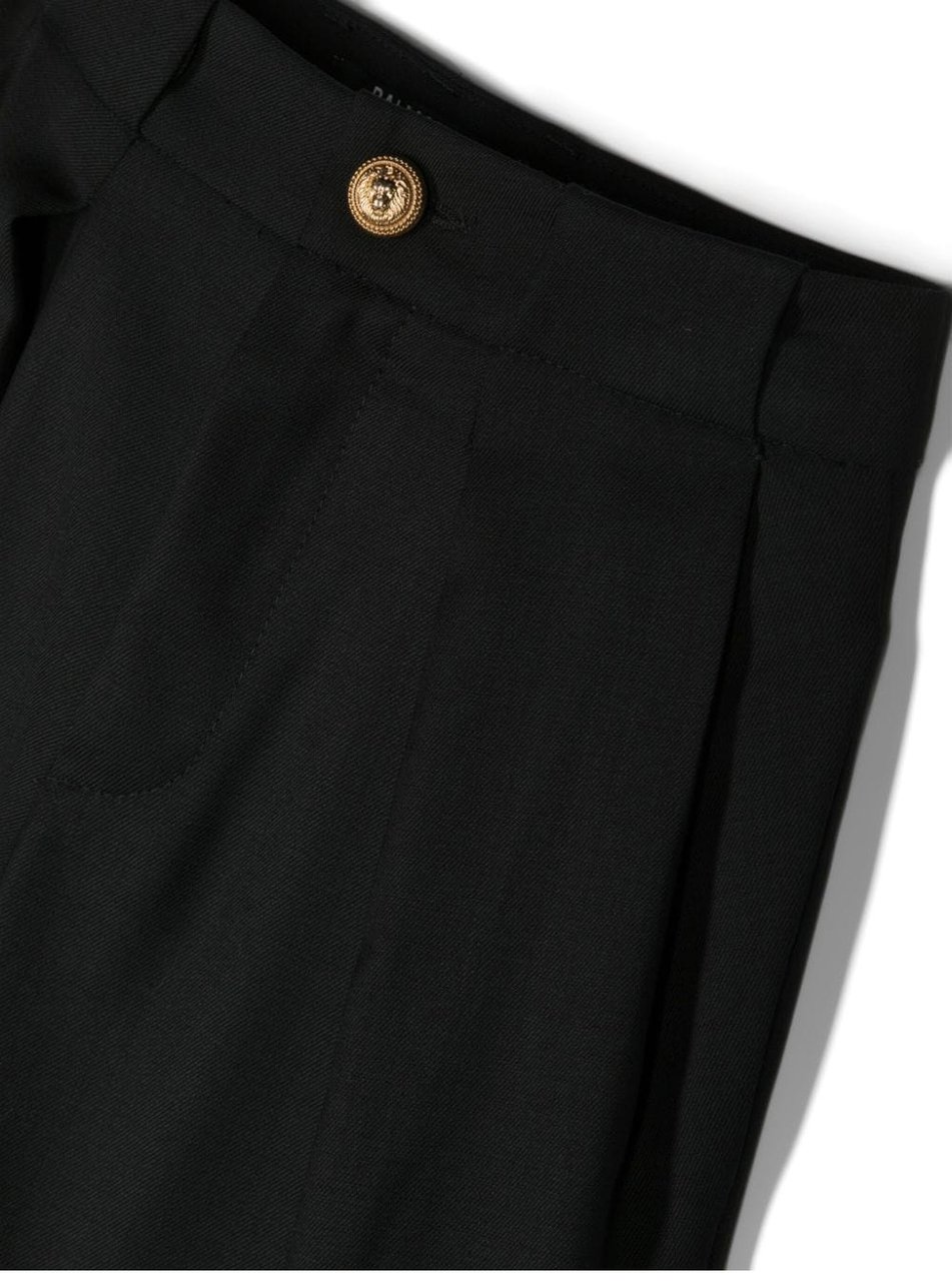 Balmain suit short black Zwart