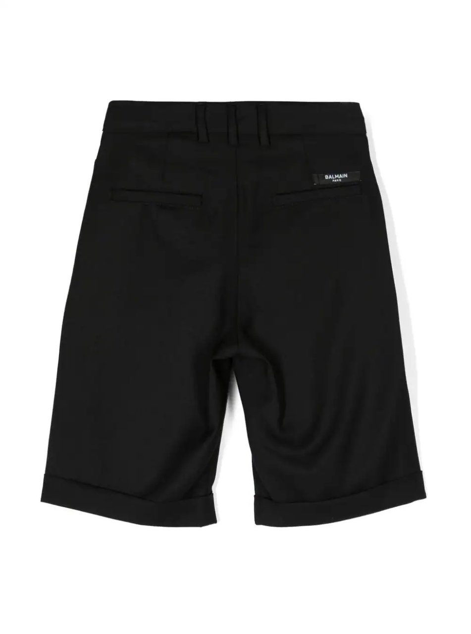 Balmain suit short black Zwart