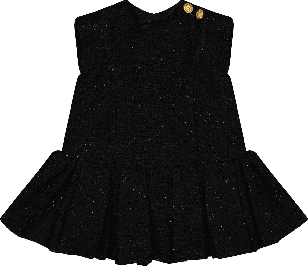 Balmain Balmain Baby Meisjes Jurk Zwart Zwart