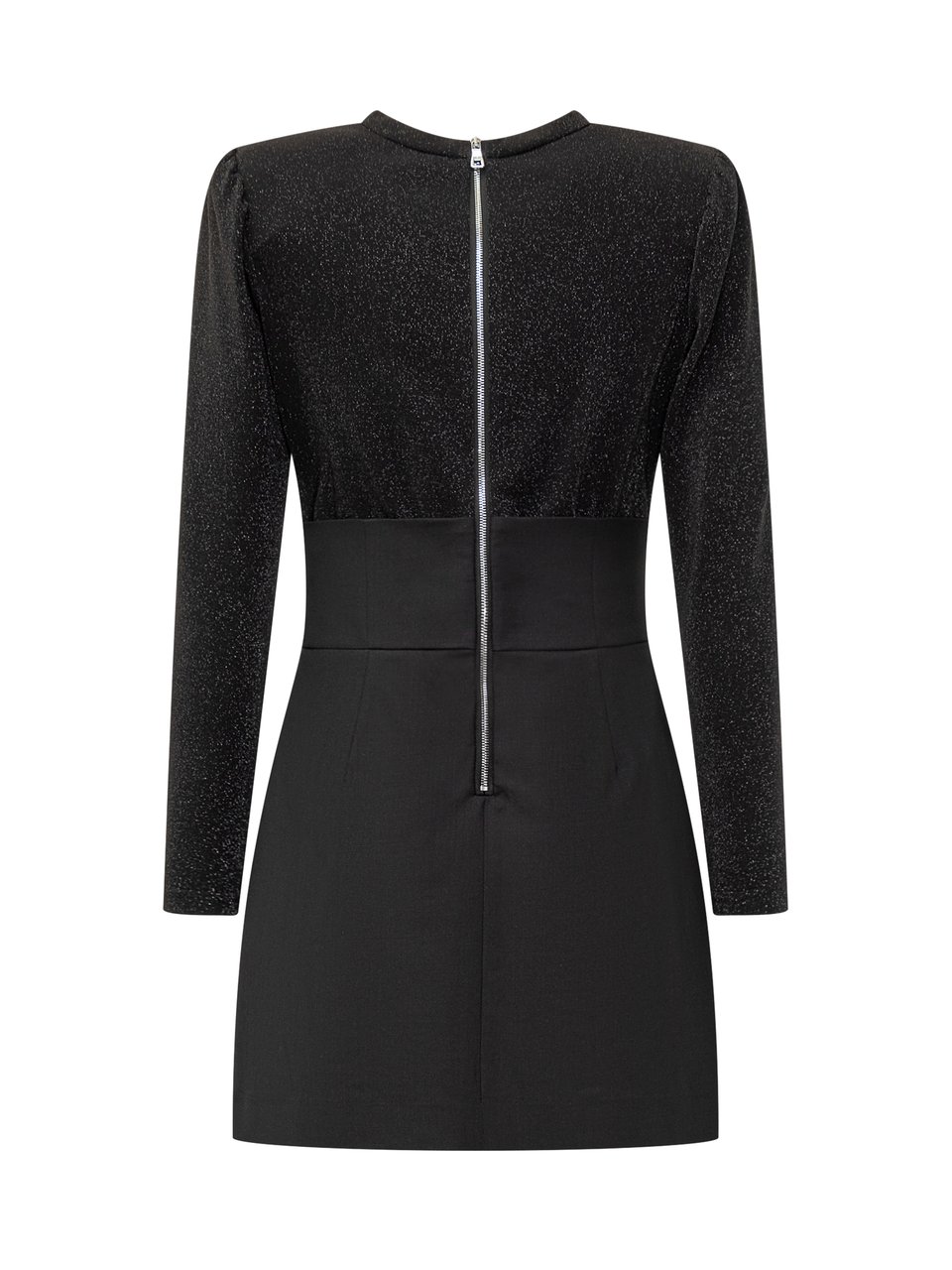 Balmain Abito Balmian Woven Zwart