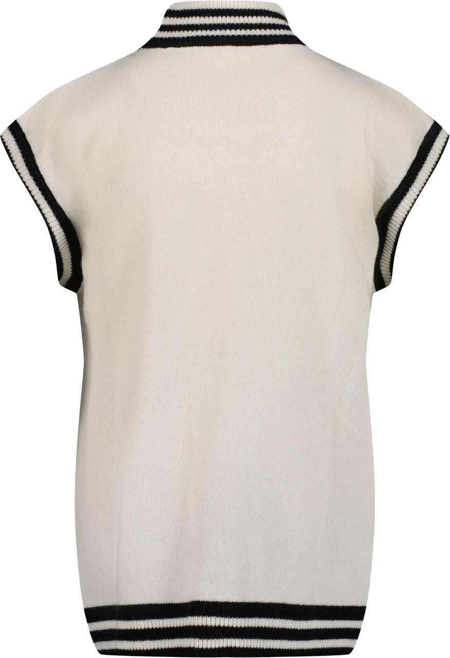 Balmain Balmain Meisjes Trui Off White Wit