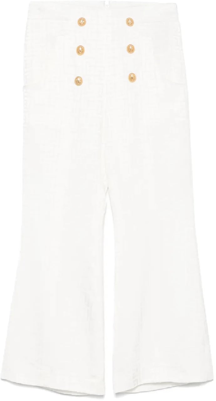 Balmain woven trousers divers Divers
