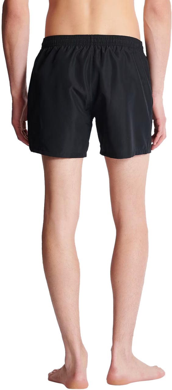 Balmain Logo Swim Shorts Zwart