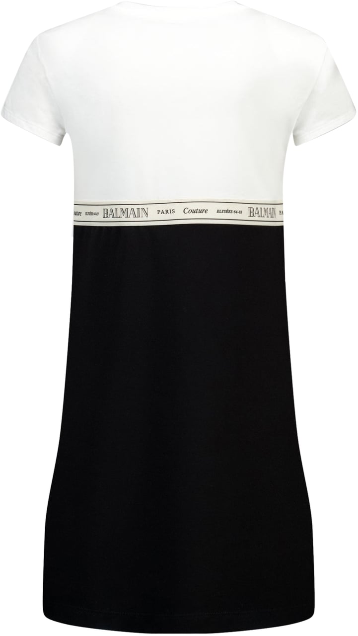 Balmain Balmain Kinder Meisjes Jurk In Zwart Zwart