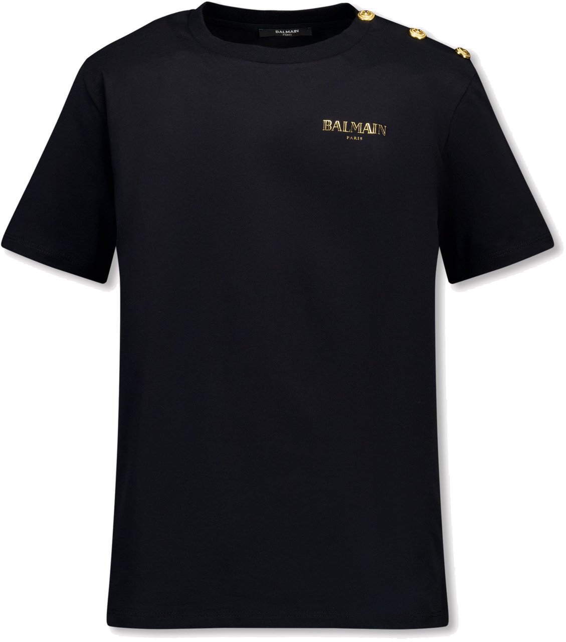 Balmain Balmain Kinder Meisjes T-Shirt In Zwart Zwart
