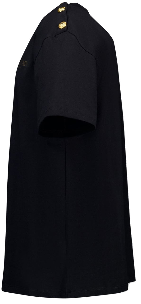 Balmain Balmain Kinder Meisjes T-Shirt In Zwart Zwart