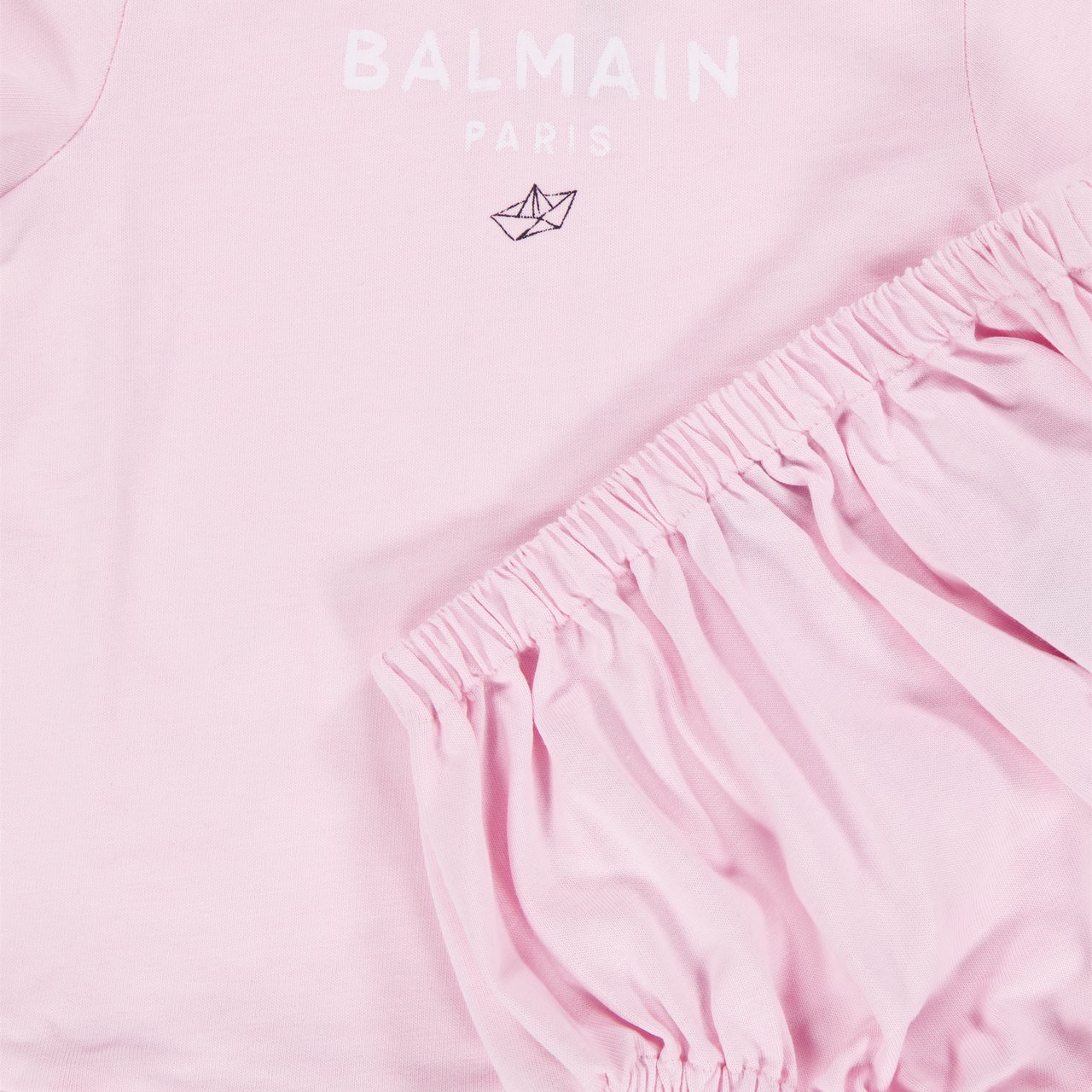 Balmain Balmain Baby Meisjes Jurk In Roze Roze
