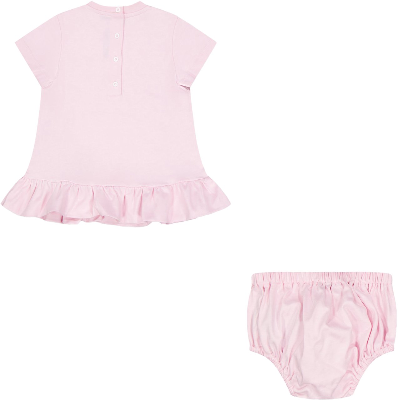 Balmain Balmain Baby Meisjes Jurk In Roze Roze