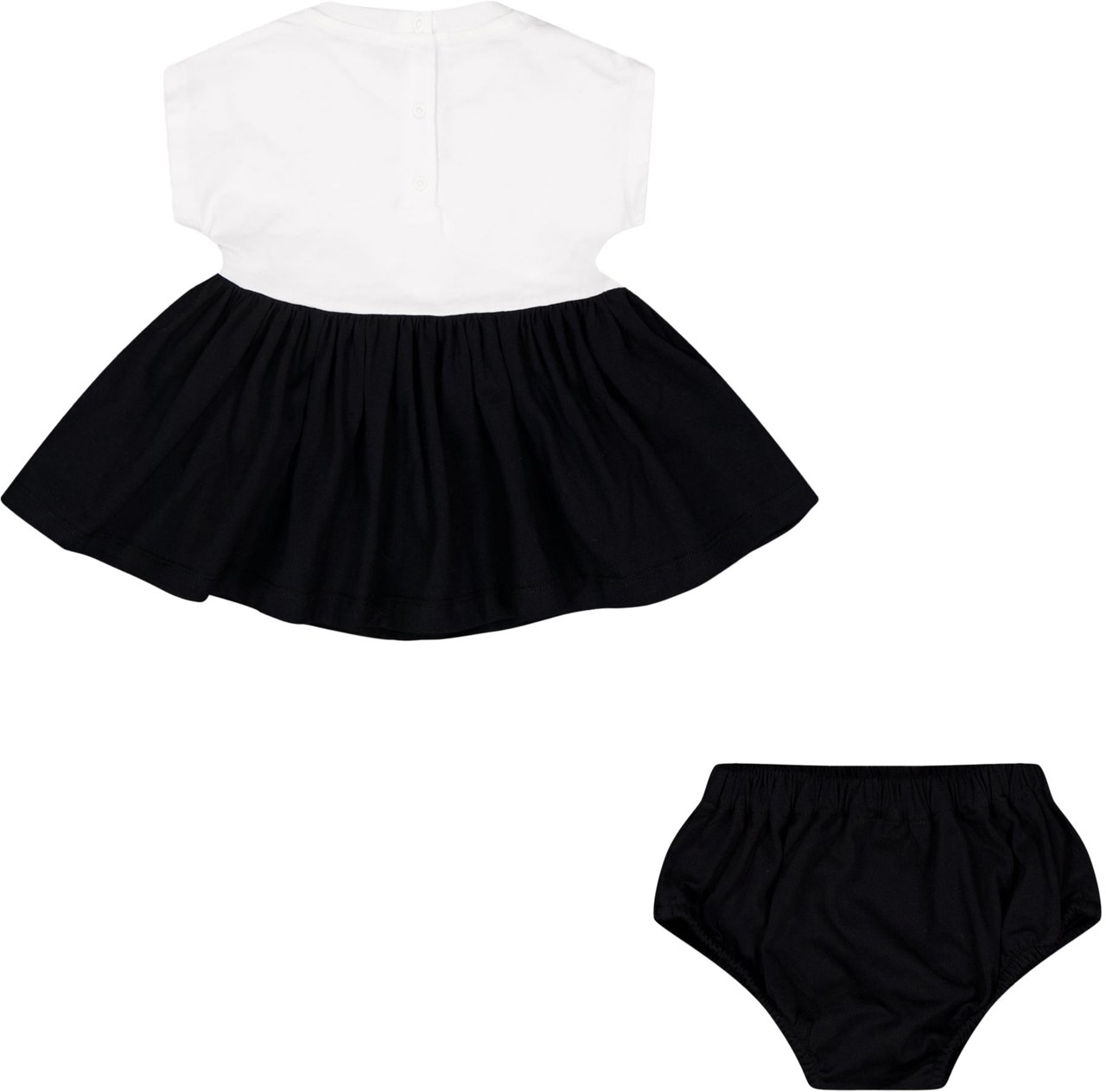 Balmain Balmain Baby Meisjes Jurk In Zwart Zwart