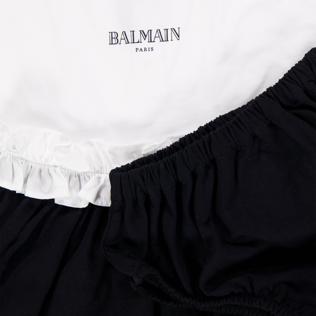 Balmain Balmain Baby Meisjes Jurk In Zwart Zwart