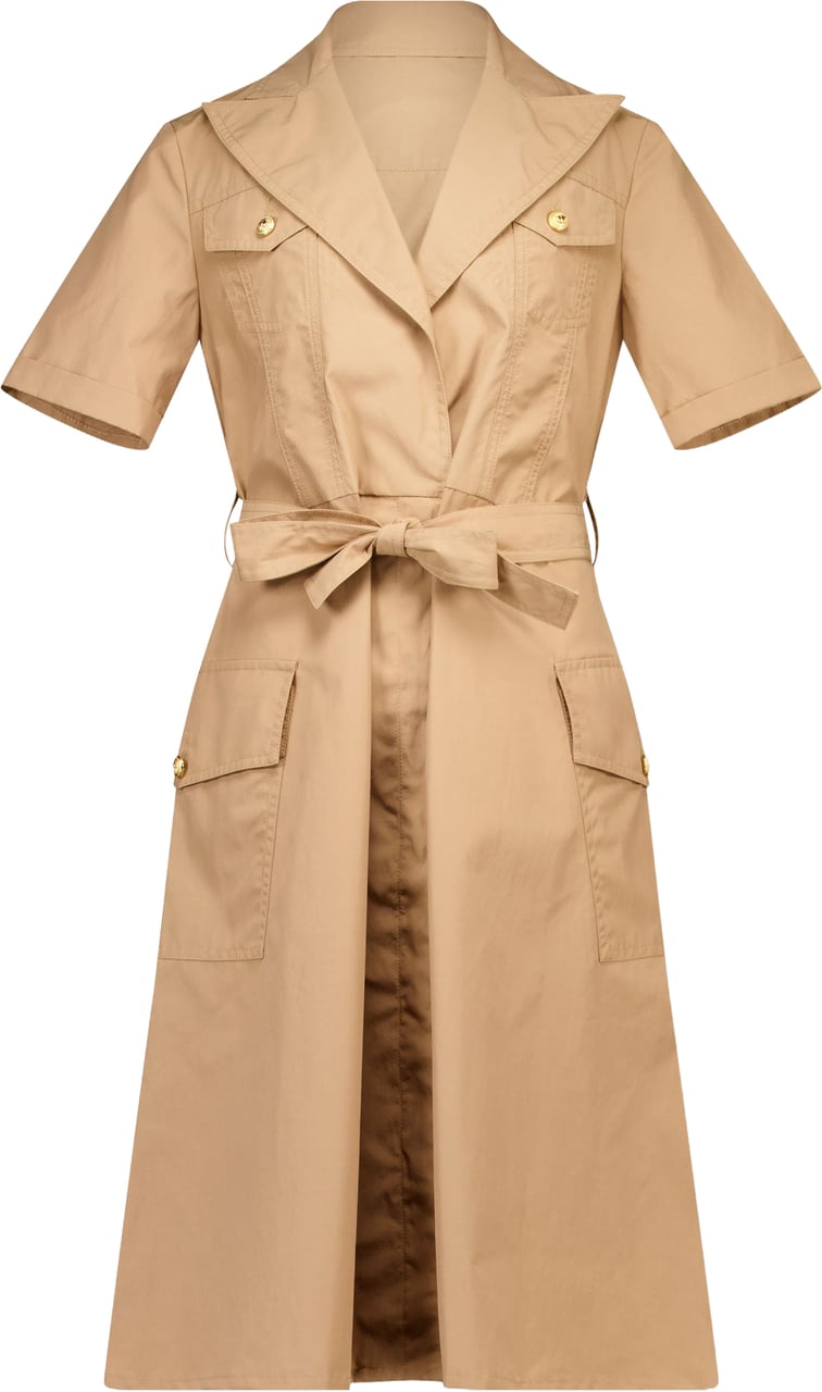 Balmain Balmain Kinder Meisjes Jurk In Licht Bruin Bruin
