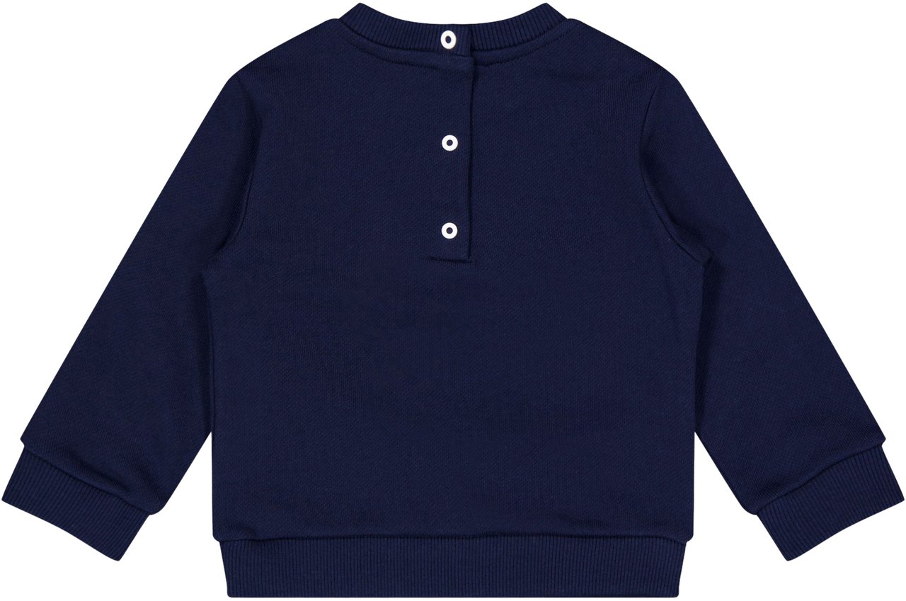 Balmain Balmain Baby Meisjes Trui In Navy Blauw