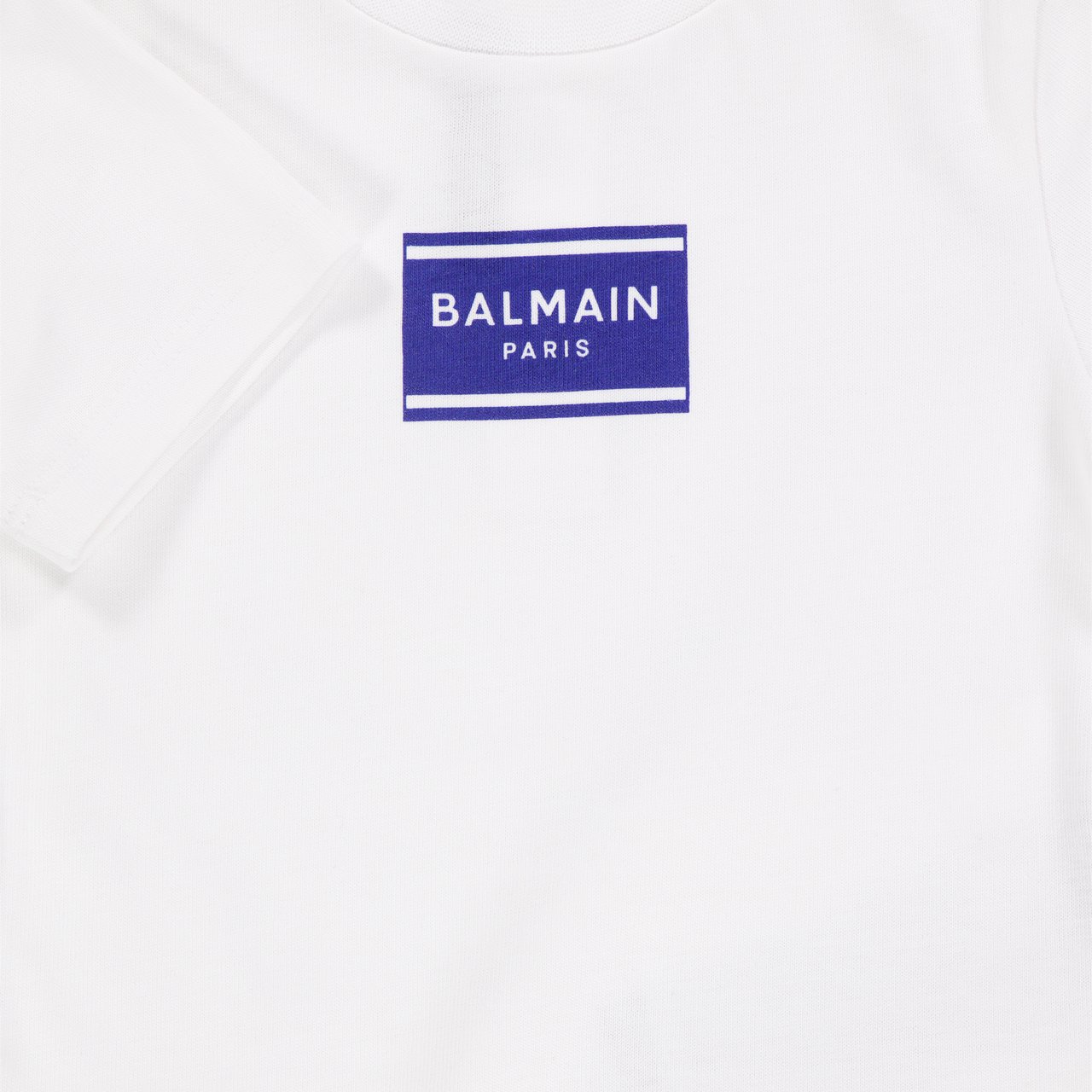 Balmain Balmain Baby Meisjes T-Shirt In Wit Wit