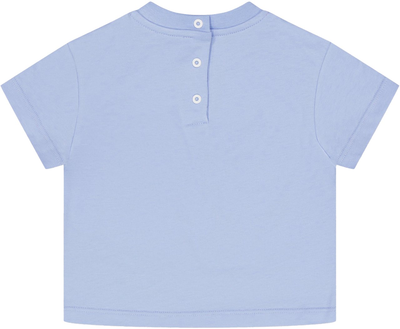 Balmain Balmain Baby Meisjes T-Shirt In Licht Blauw Blauw