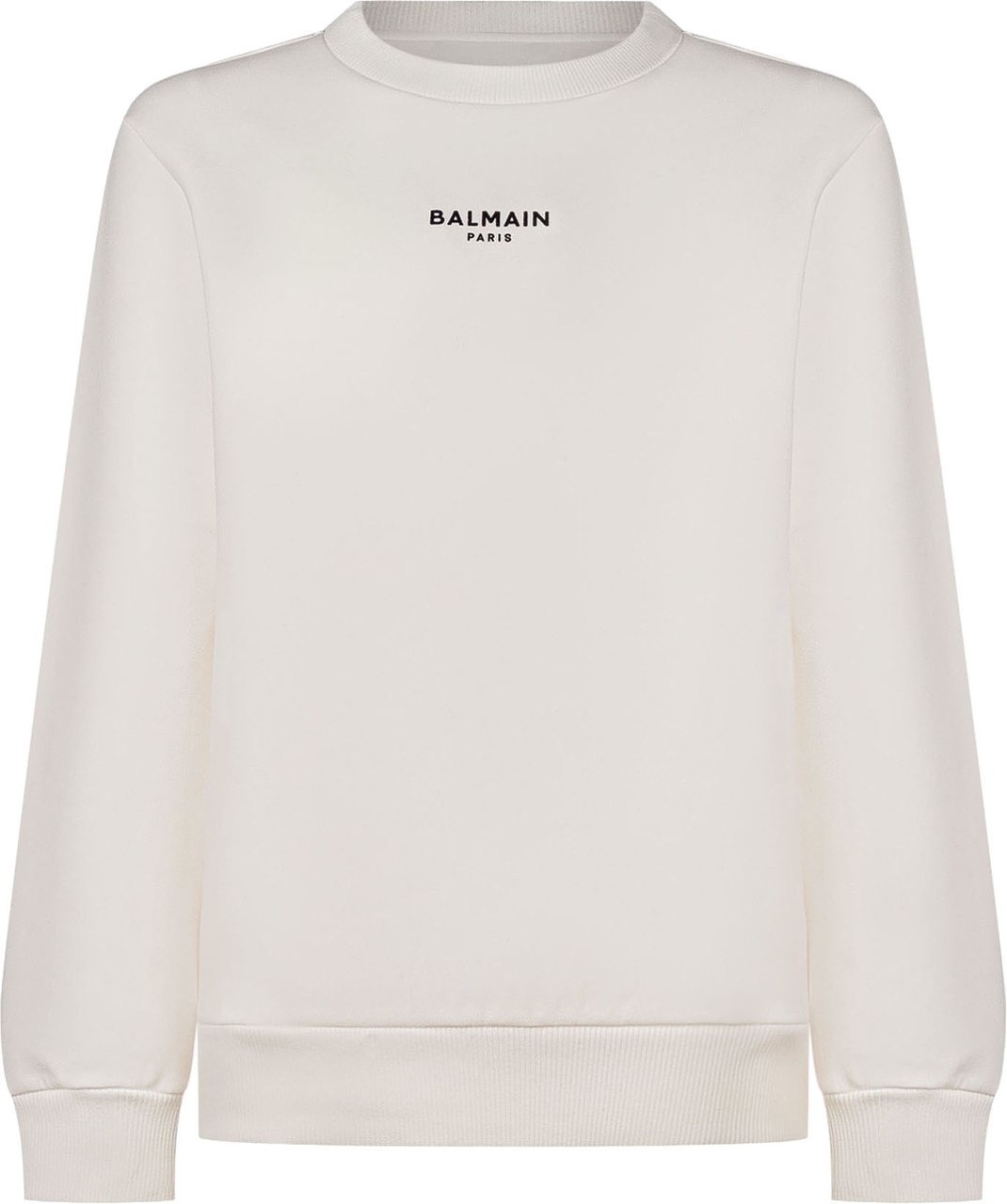 Balmain Felpa con Piccola Scritta sul Petto Wit