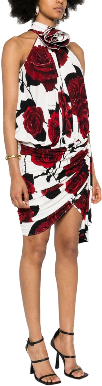 Balmain Dresses Whitedark Redblack Divers