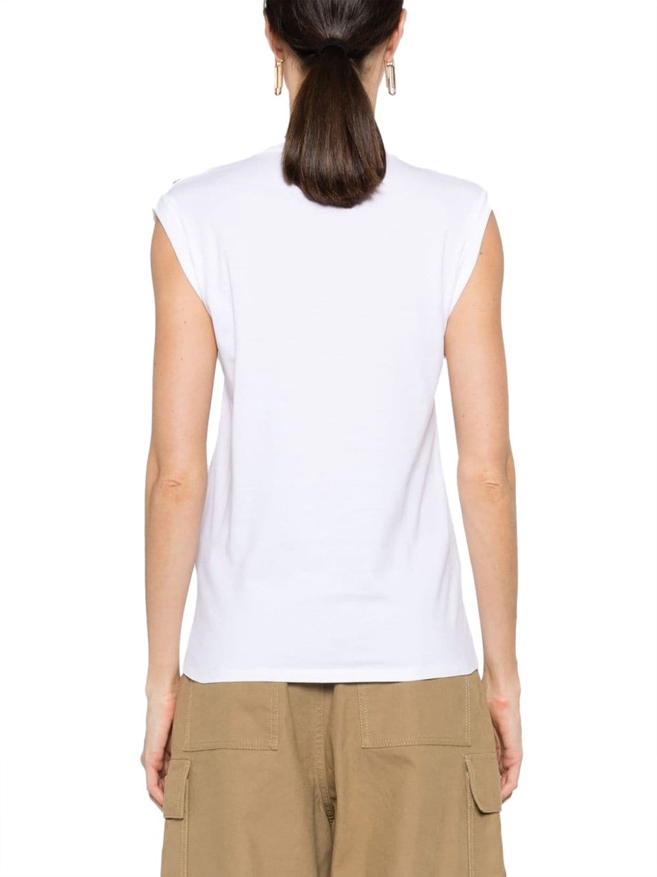 Balmain Top White Wit