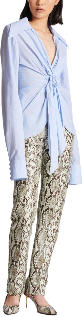 Balmain Top Light Bluewhite Blauw