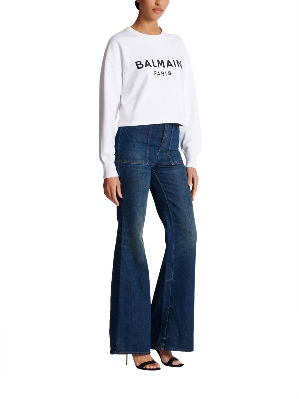 Balmain Sweaters White Wit