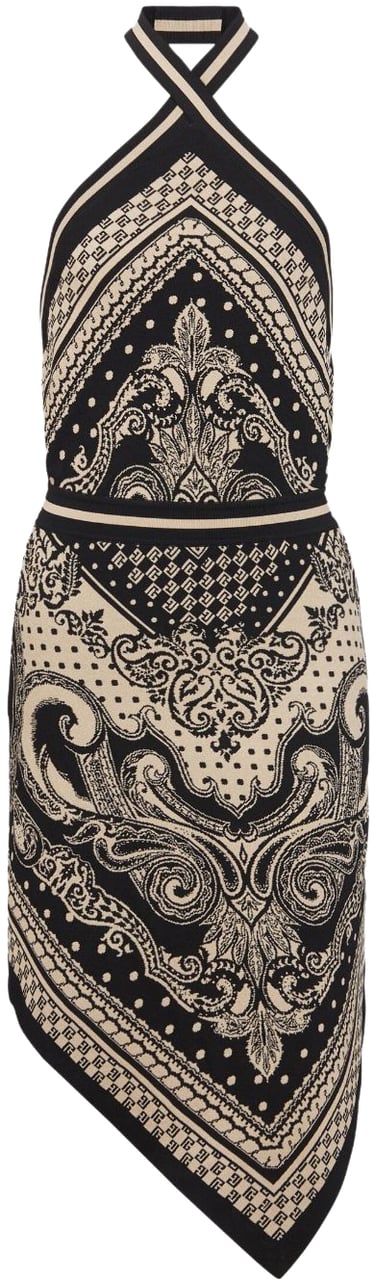 Balmain Dresses Ivoryblack Divers