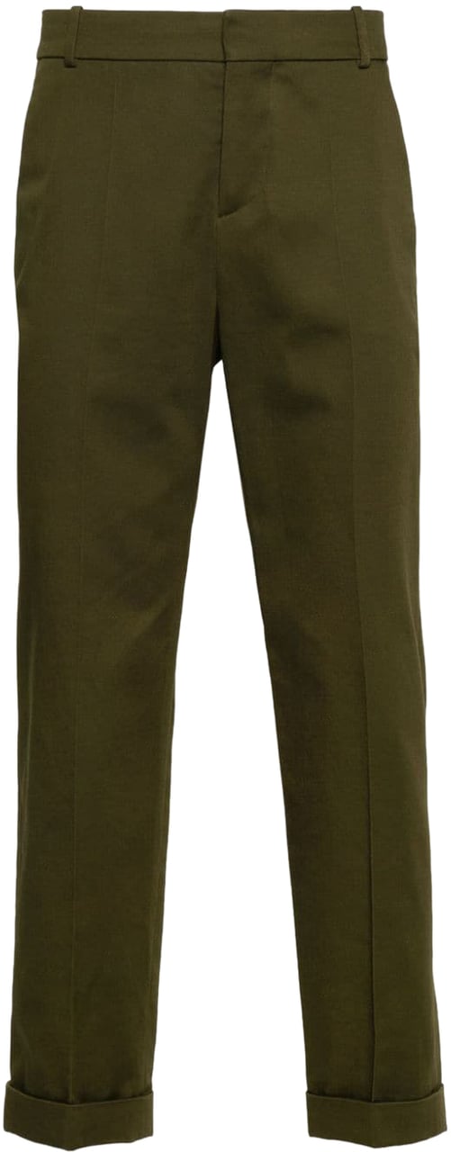 Balmain Trousers Khaki Bruin