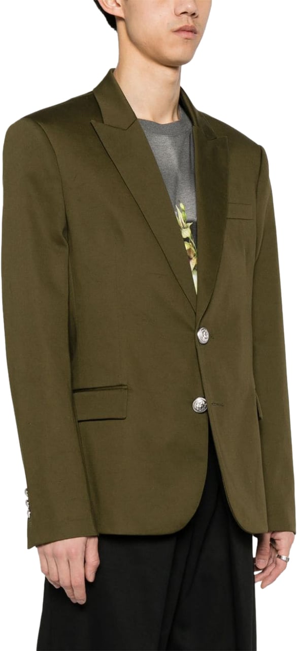 Balmain Jackets Khaki Bruin