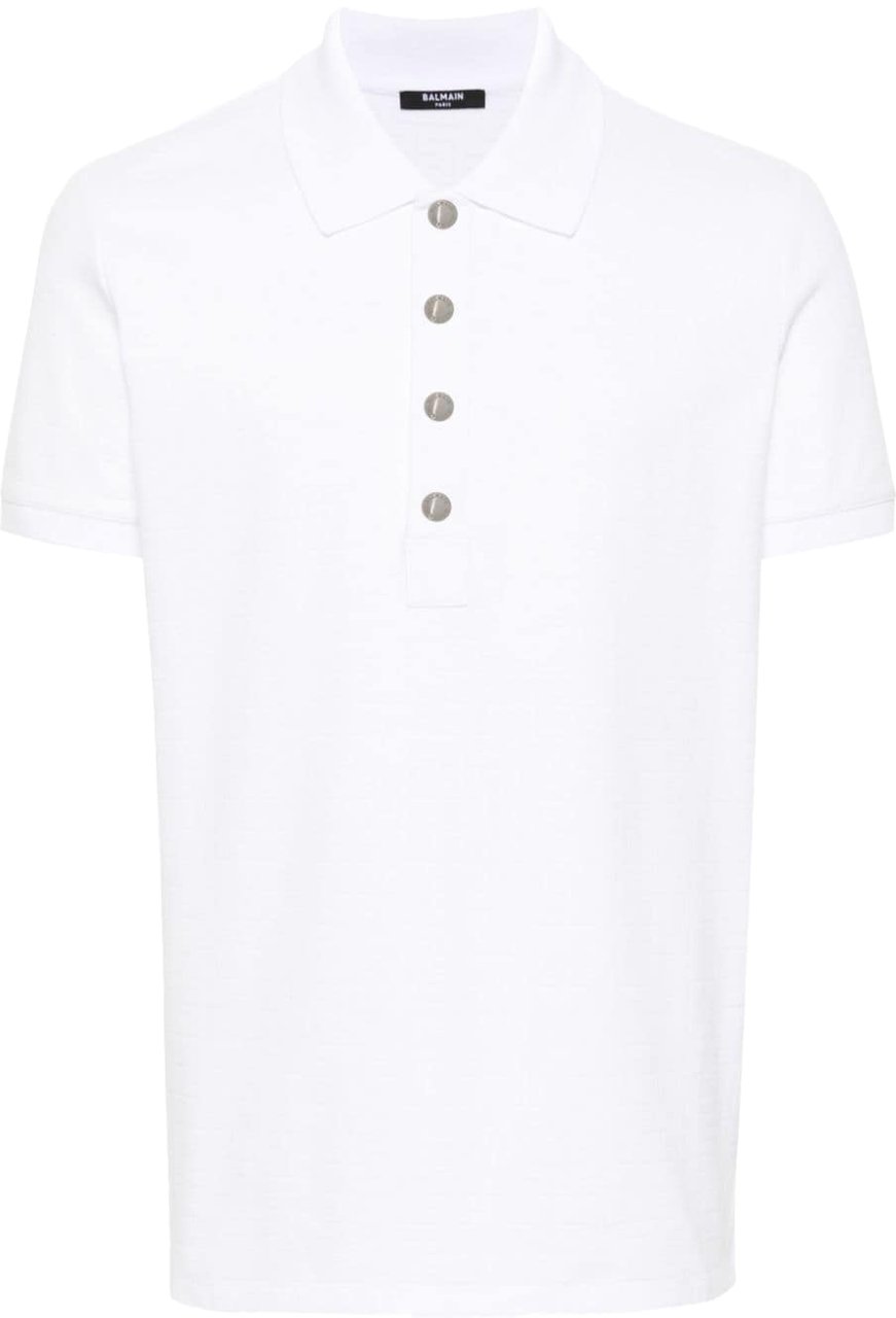 Balmain T-Shirts And Polos White Wit