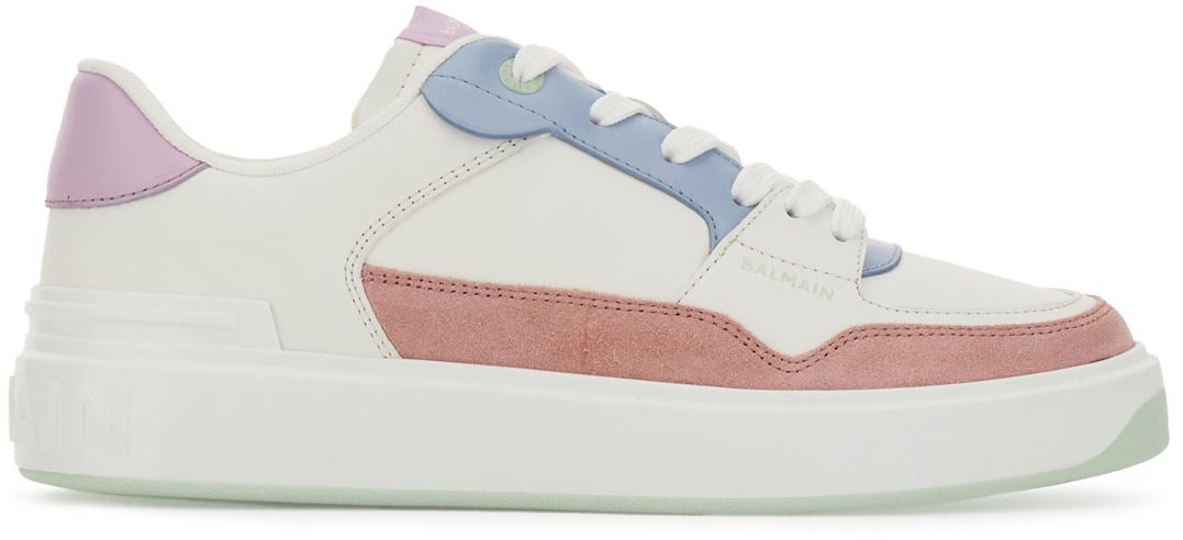 Balmain Balmain Multicolor leather B-Court Flip sneakers Divers