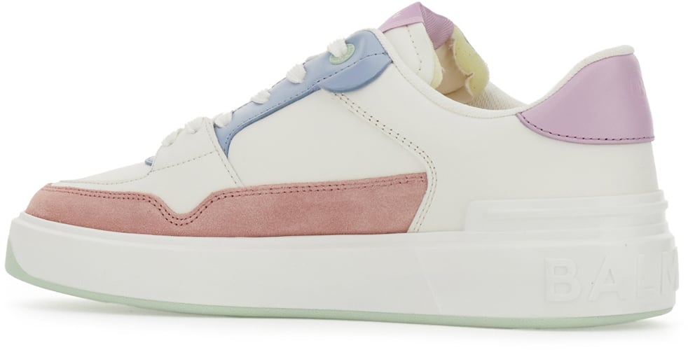 Balmain Balmain Multicolor leather B-Court Flip sneakers Divers
