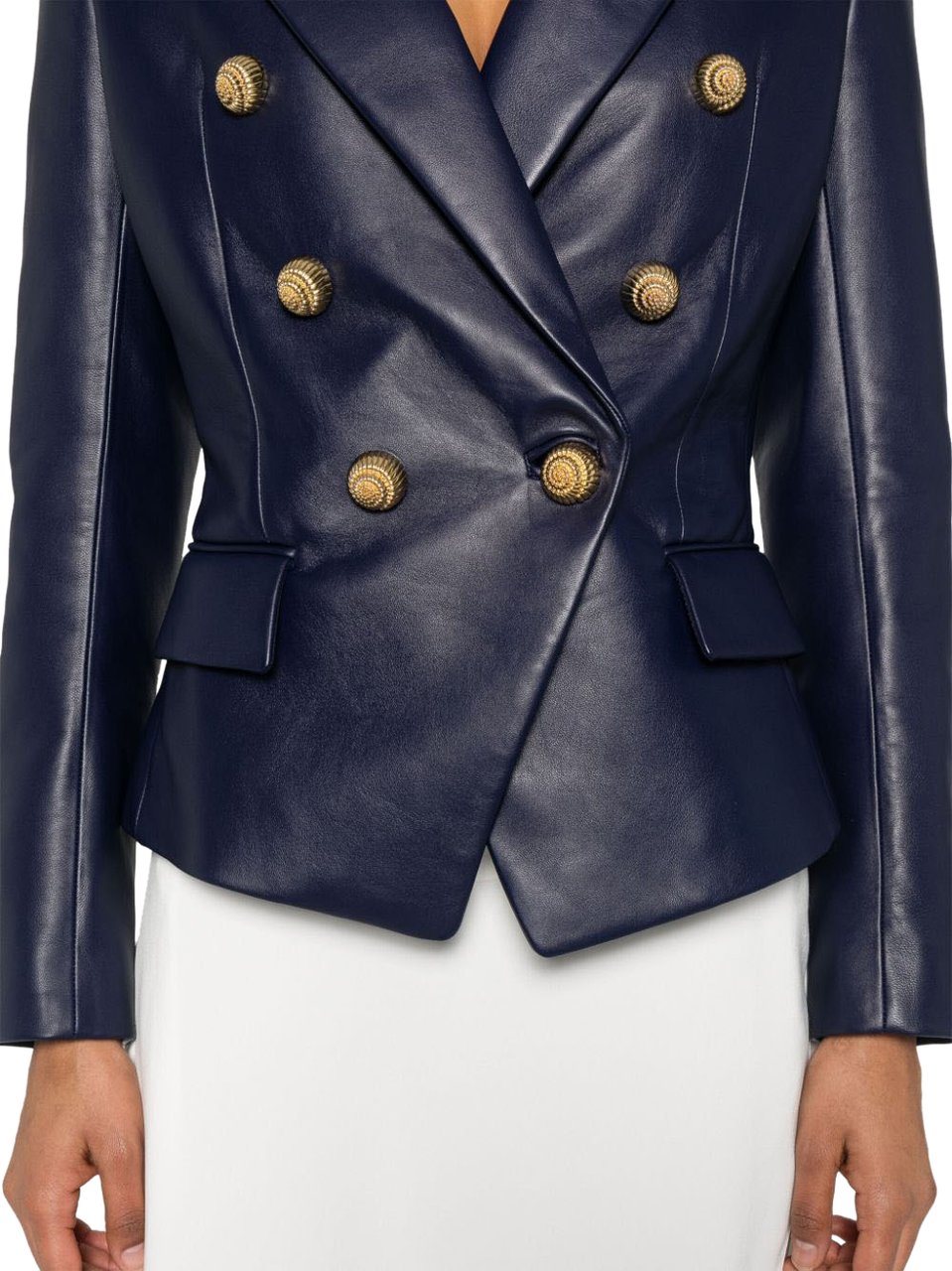 Balmain Jackets Blue Blauw