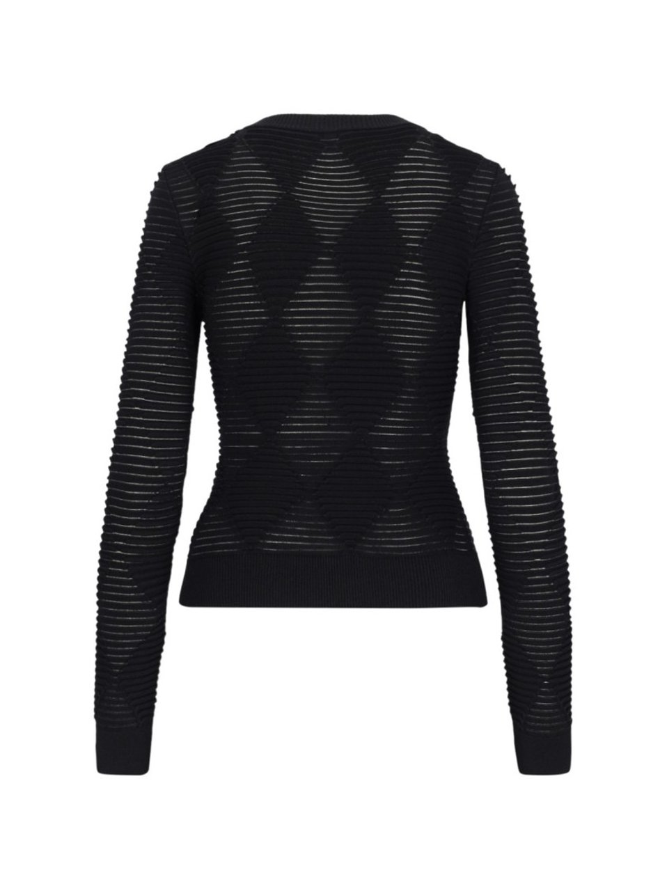 Balmain Textured Sweater – Black Zwart