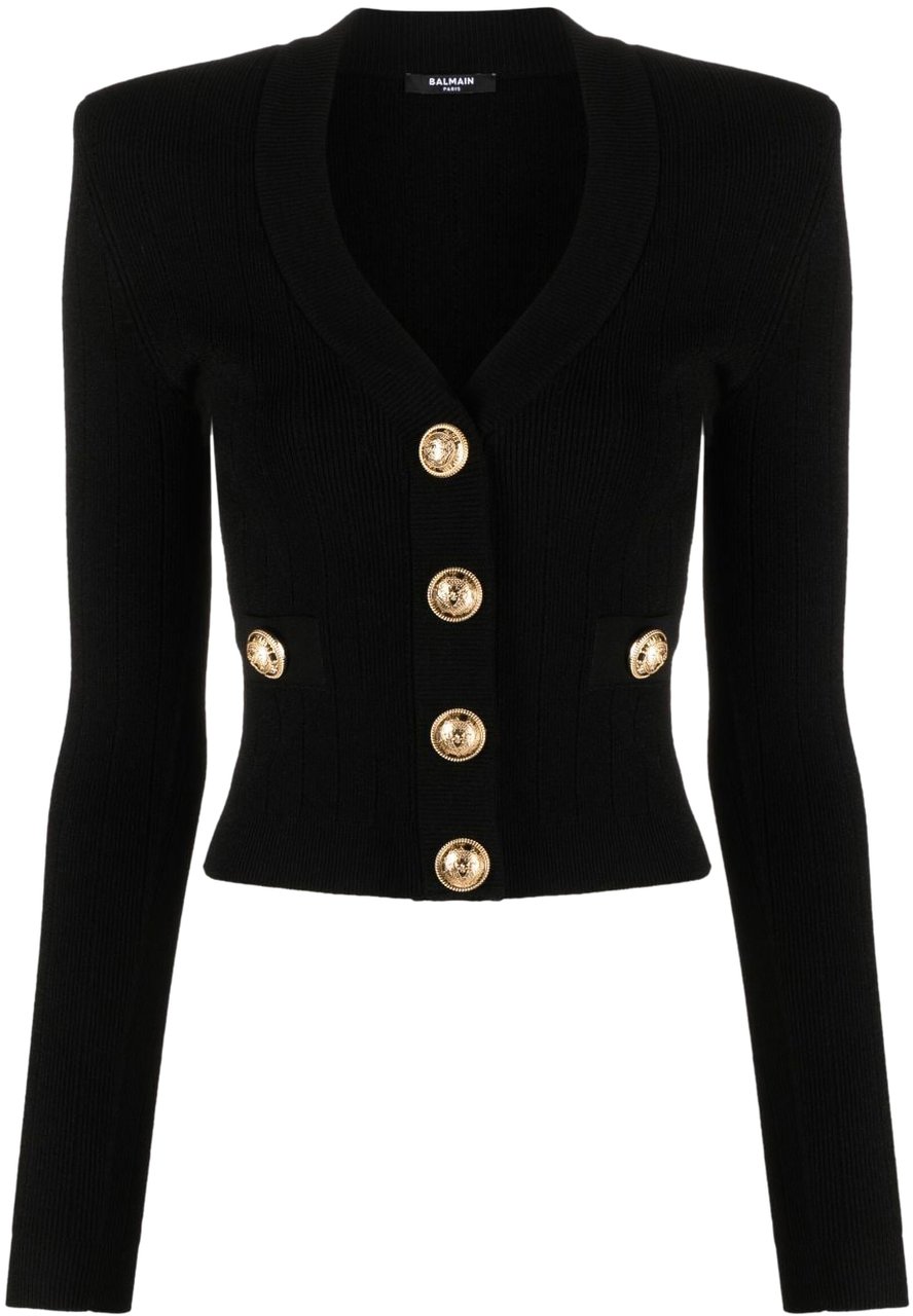 Balmain Sweaters Black Zwart
