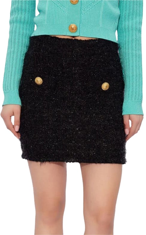 Balmain Skirts Black Zwart