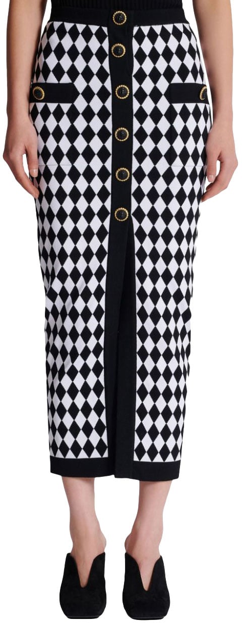 Balmain Skirts Black Zwart