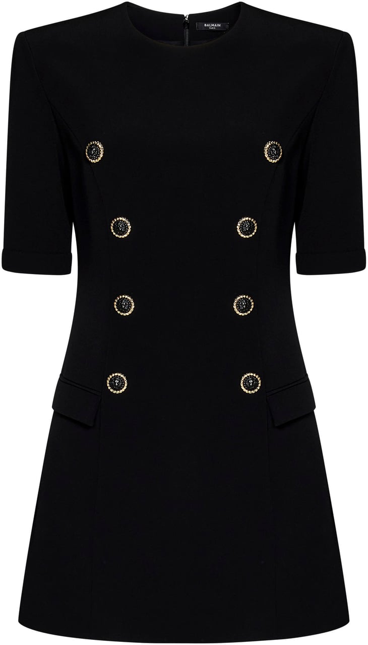 Balmain Dresses Black Zwart