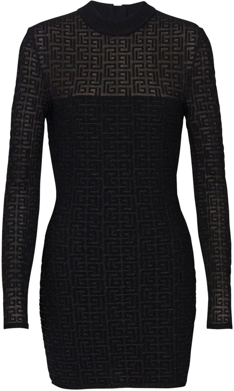 Balmain Dresses Black Zwart