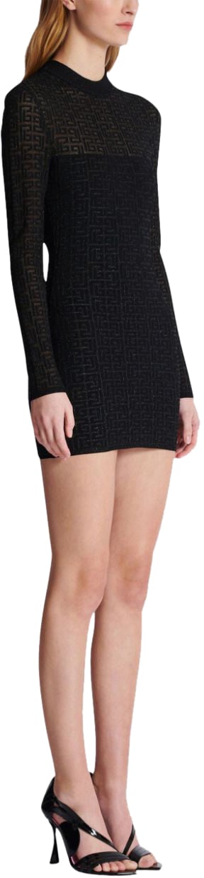 Balmain Dresses Black Zwart