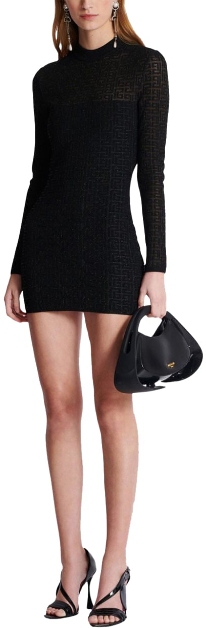 Balmain Dresses Black Zwart