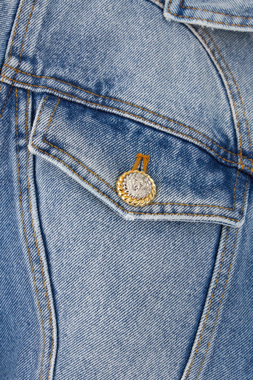Balmain Balmain Denim jacket Lichtblauw