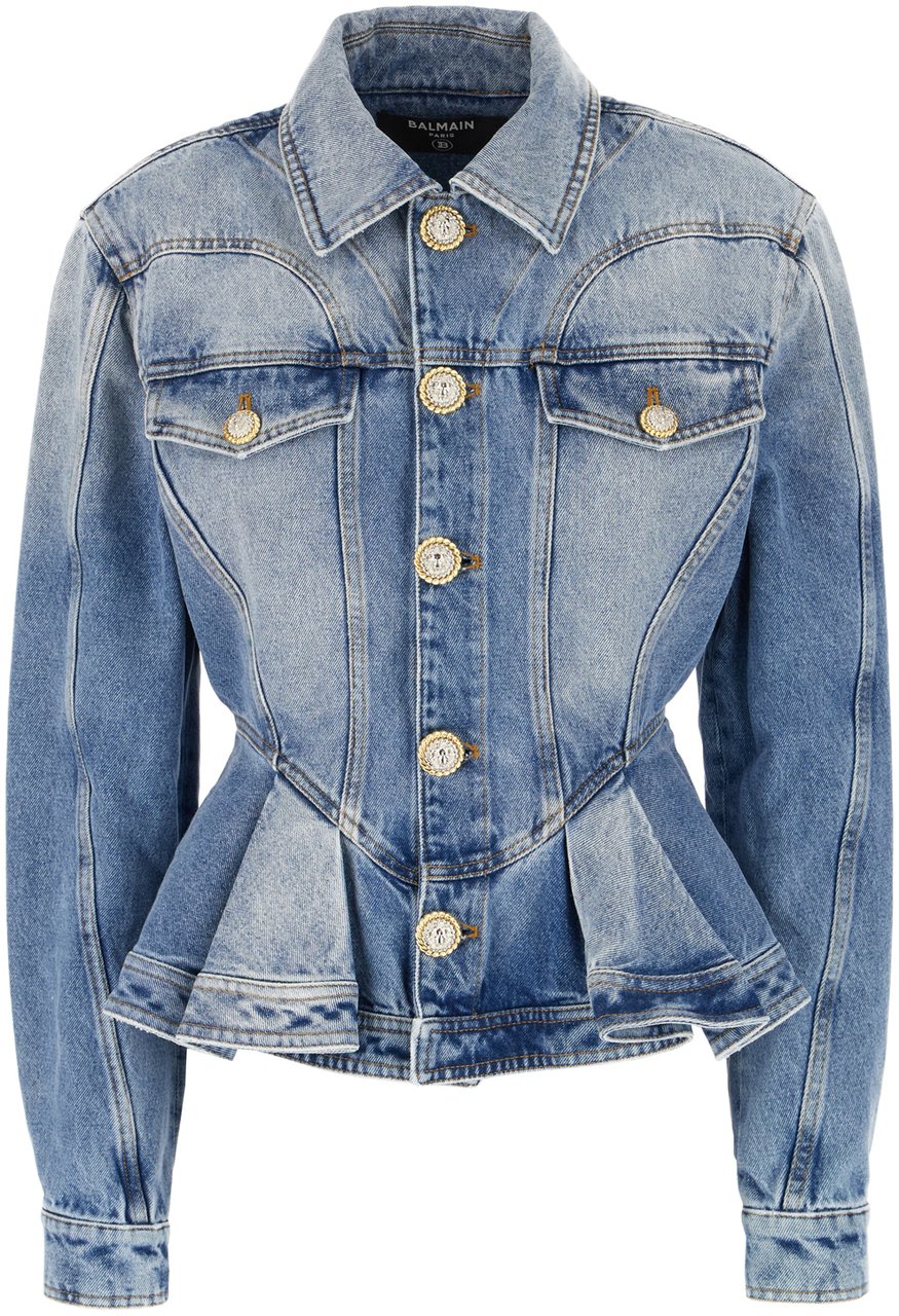 Balmain Balmain Denim jacket Lichtblauw