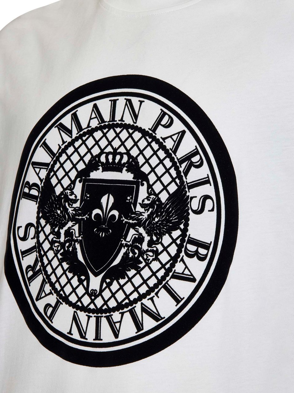Balmain Balmain T-shirts And Polos White Wit