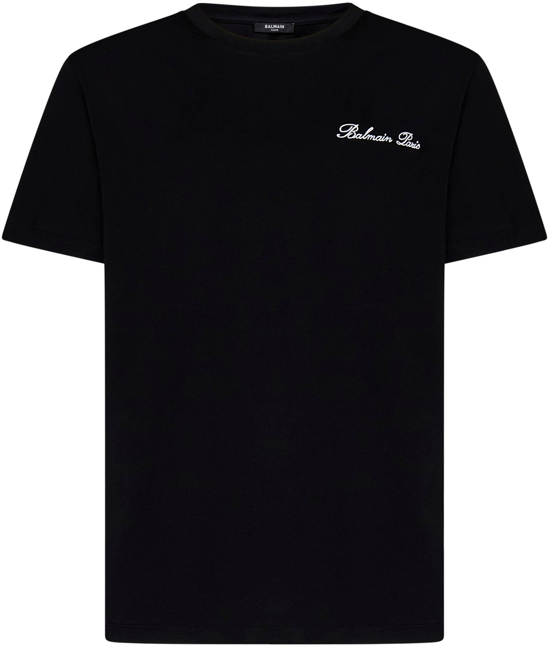 Balmain Balmain T-shirts And Polos Black Zwart