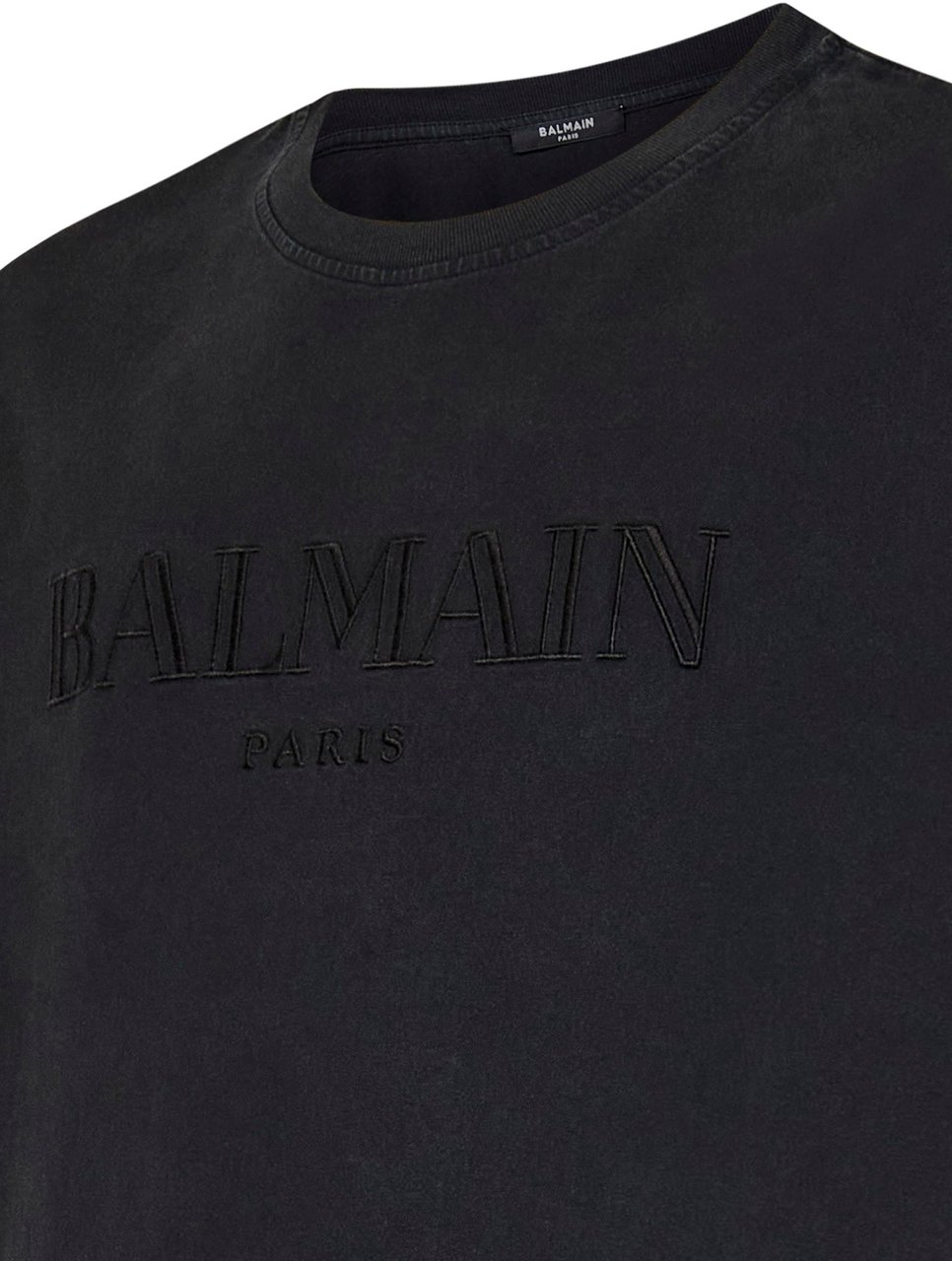 Balmain Balmain T-shirts And Polos Grey Grijs