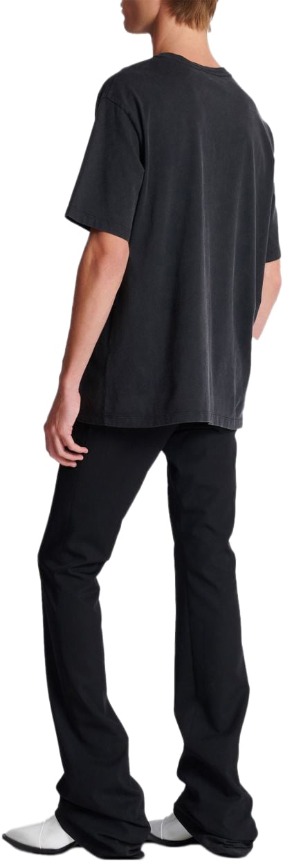 Balmain Balmain T-shirts And Polos Grey Grijs