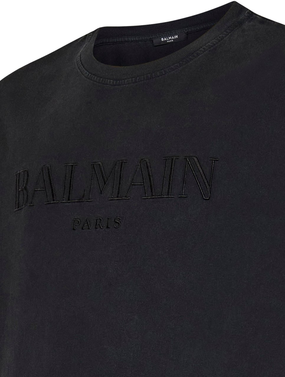 Balmain Balmain T-shirts And Polos Grey Grijs