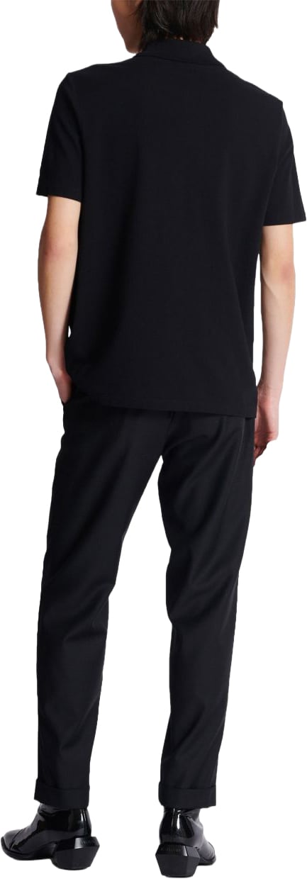 Balmain T-Shirts And Polos Noir / Blanc Zwart