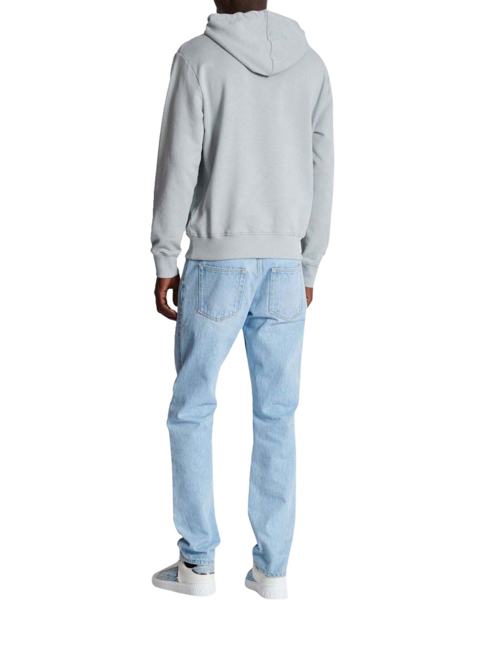 Balmain Sweaters Greywhite Wit