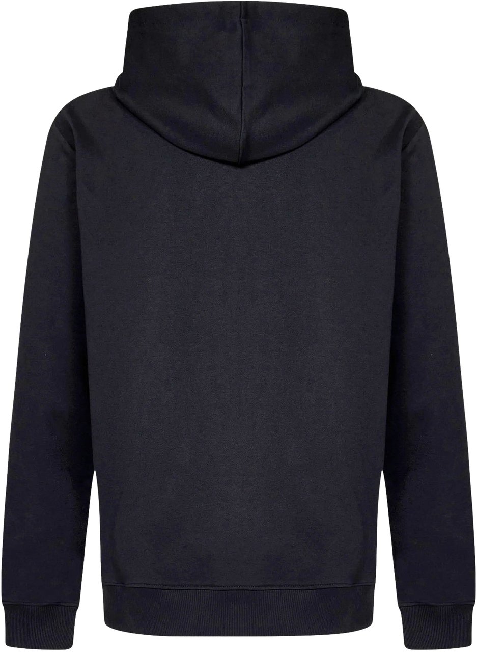 Balmain Balmain Cotton Logo Sweatshirt Zwart